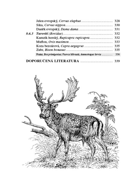 Zoologie lesnická – Obratlovci – textová část