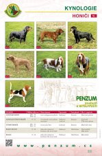 Názorný výukový panel – Kynologie / honiči I.