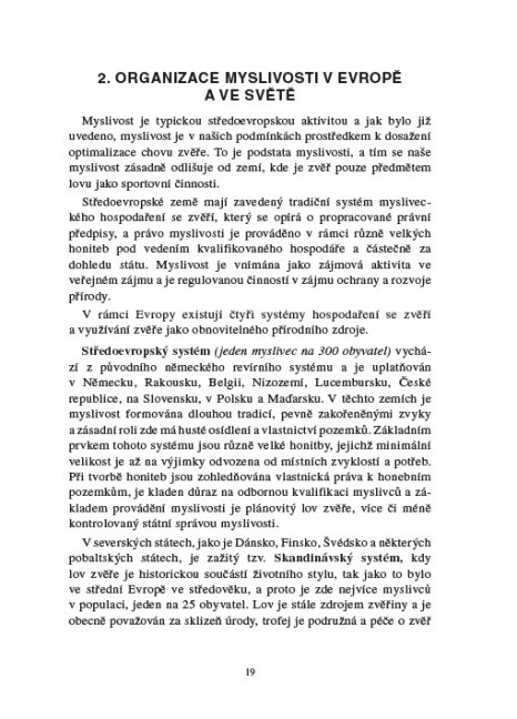 Myslivost II. - vydání 2018