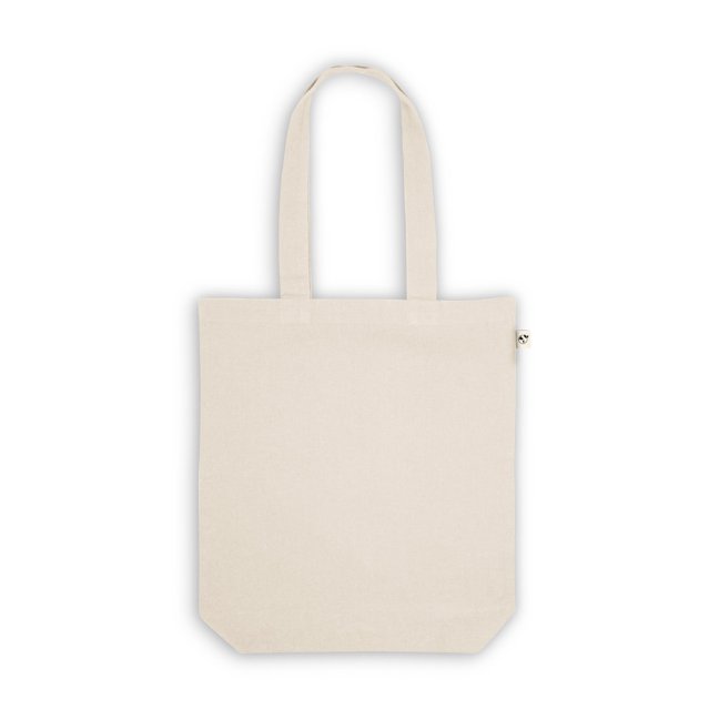 Taška vyrobená ze recyklované bavlny