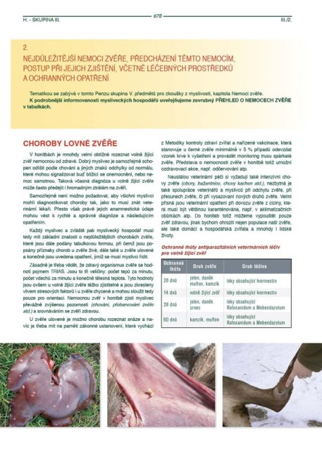 PENZUM – Myslivost pro teorii a praxi – XIX. vydání