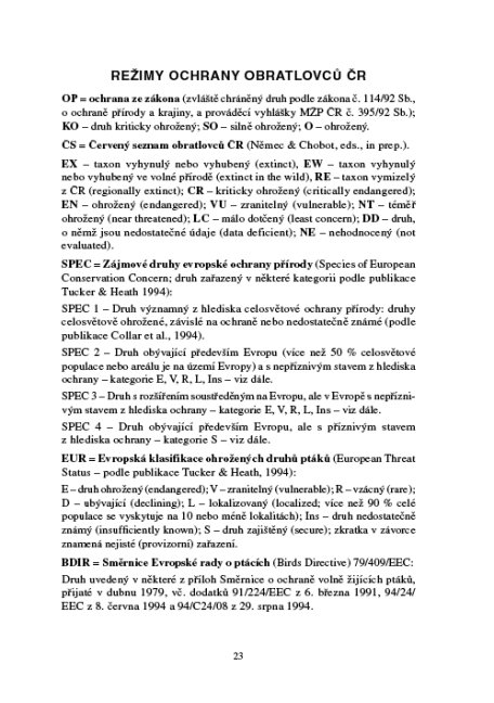 Zoologie lesnická – Obratlovci – textová část