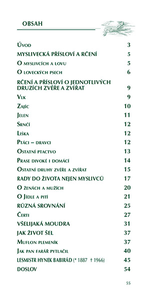 Rozumy zkušených myslivců