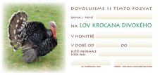 Pozvánka – Lov krocana divokého – foto