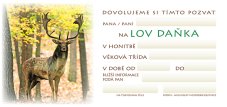 Pozvánka – Lov daňka – foto
