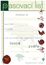 Pasovací list – Univerzální