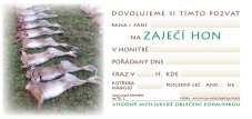 Pozvánka – Zaječí hon – foto