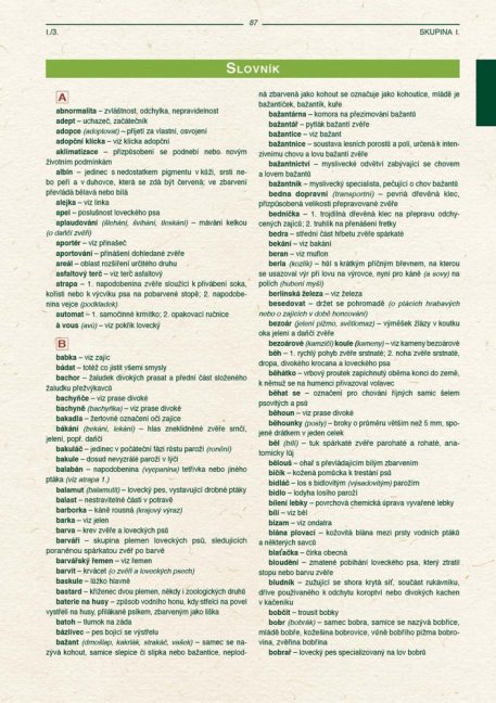 PENZUM – Myslivost pro teorii a praxi – XIX. vydání