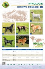 Názorný výukový panel – Kynologie / retrívři