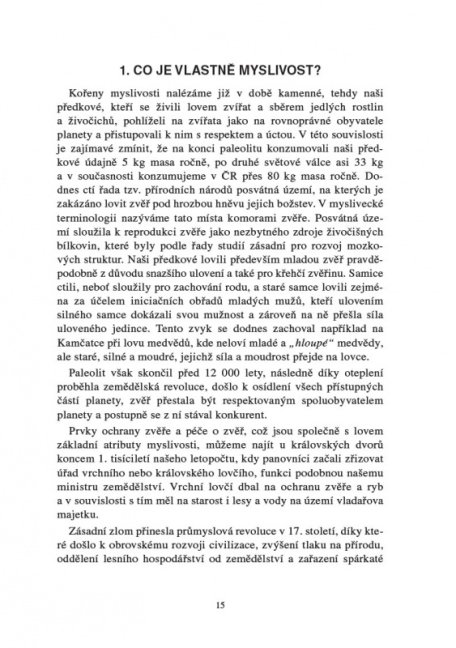 Úvod do myslivosti – Historie, zvyky, tradice - Vydání 2014