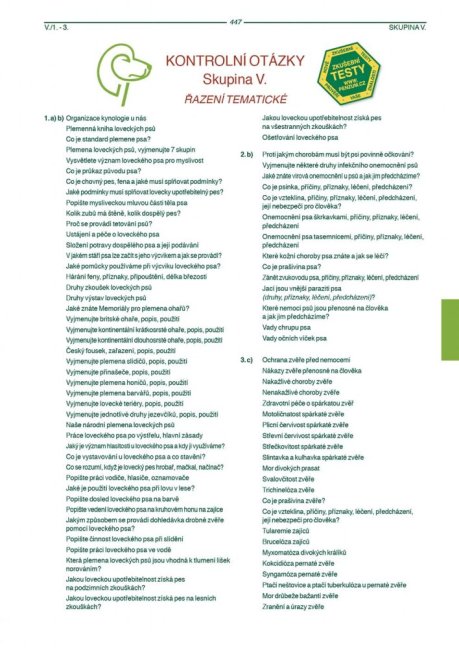 PENZUM – Myslivost pro teorii a praxi – XIX. vydání