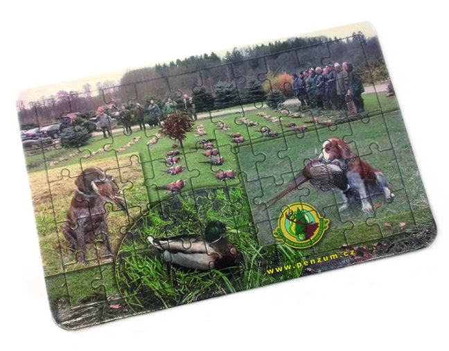 Puzzle – Pernatá zvěř