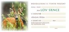 Pozvánka – Lov srnce – foto