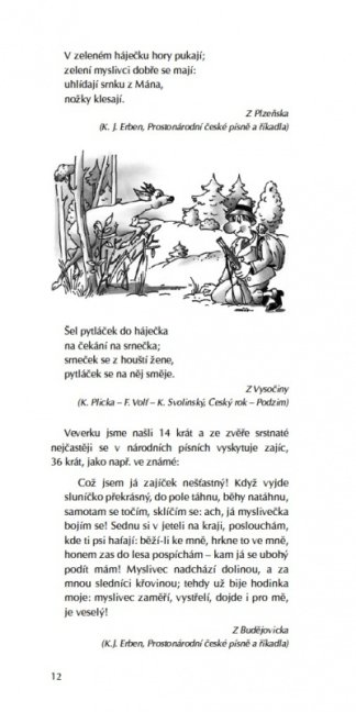 Zvěř, lov a myslivost v české lidové slovesné kultuře