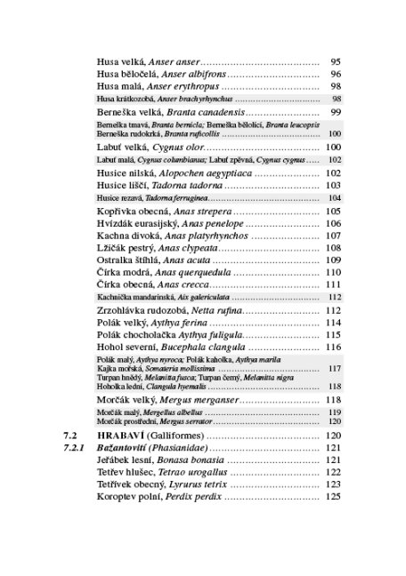 Zoologie lesnická – Obratlovci – textová část