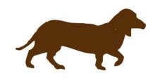 Piktogram – Jezevčík