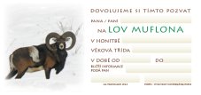 Pozvánka – Lov muflona – foto
