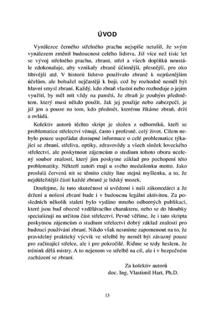Střelectví – Lovecké zbraně, střelivo, optika