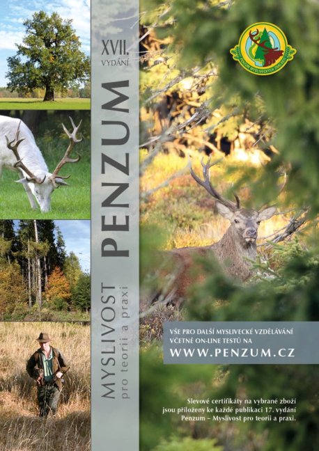 PENZUM – Myslivost pro teorii a praxi – XVII. vydání – s tiskovou chybou