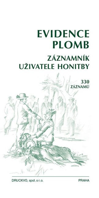 Evidence plomb – Záznamník uživatele honitby
