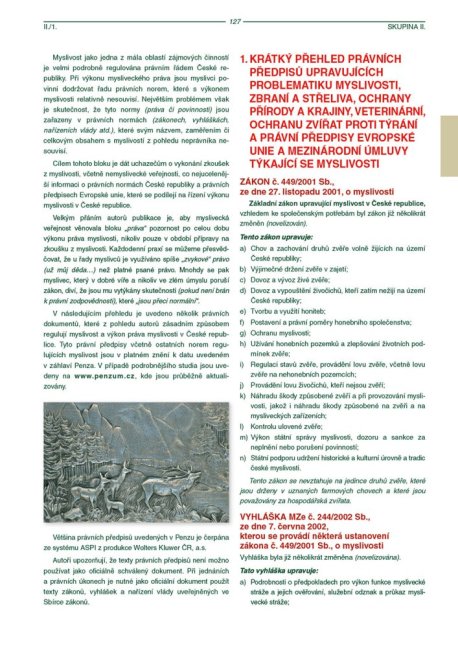 PENZUM – Myslivost pro teorii a praxi – XVII. vydání – s tiskovou chybou