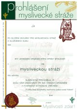 Prohlášení myslivecké stráže