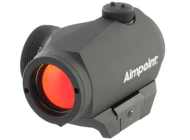 Aimpoint Micro H-1 - velikost bodu DOT: 4 MOA