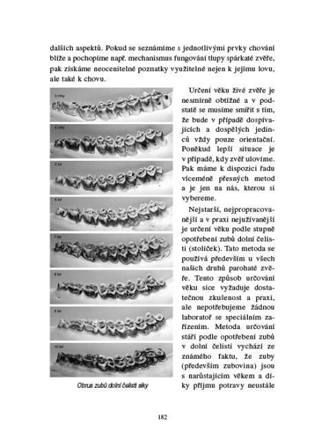 Zoologie lesnická - Obratlovci - praktická část